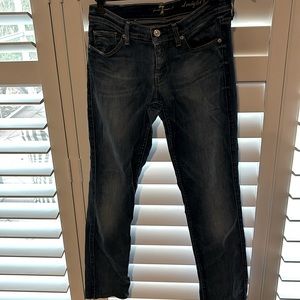7 for all mankind used jeans